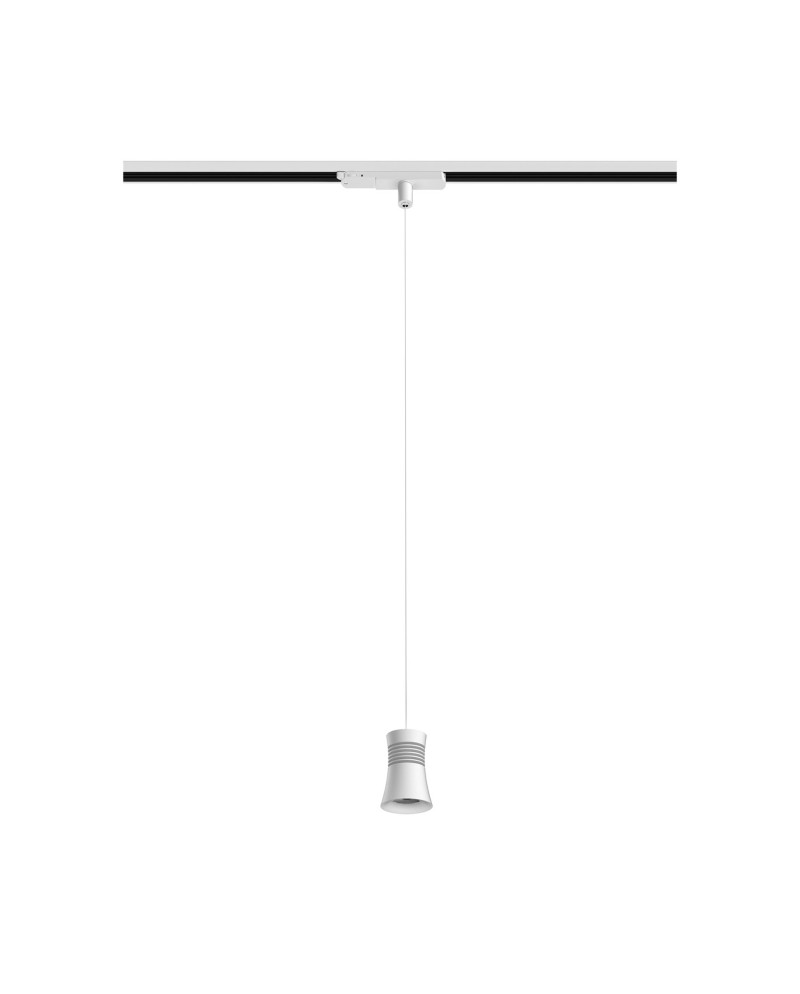 PAGODA * COLGANTE LED CARRIL TRIFASICO 12.5W 4000K BLANCO